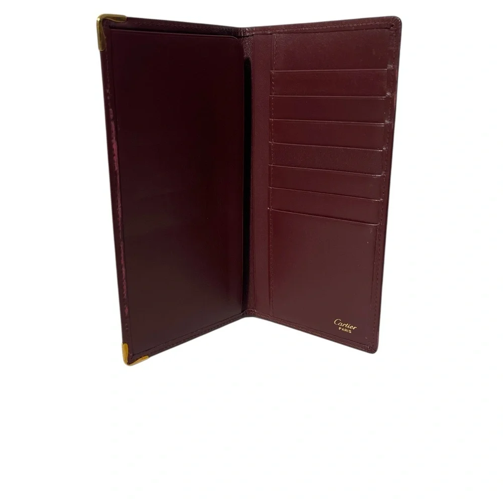Authentic Cartier Leather Wallet